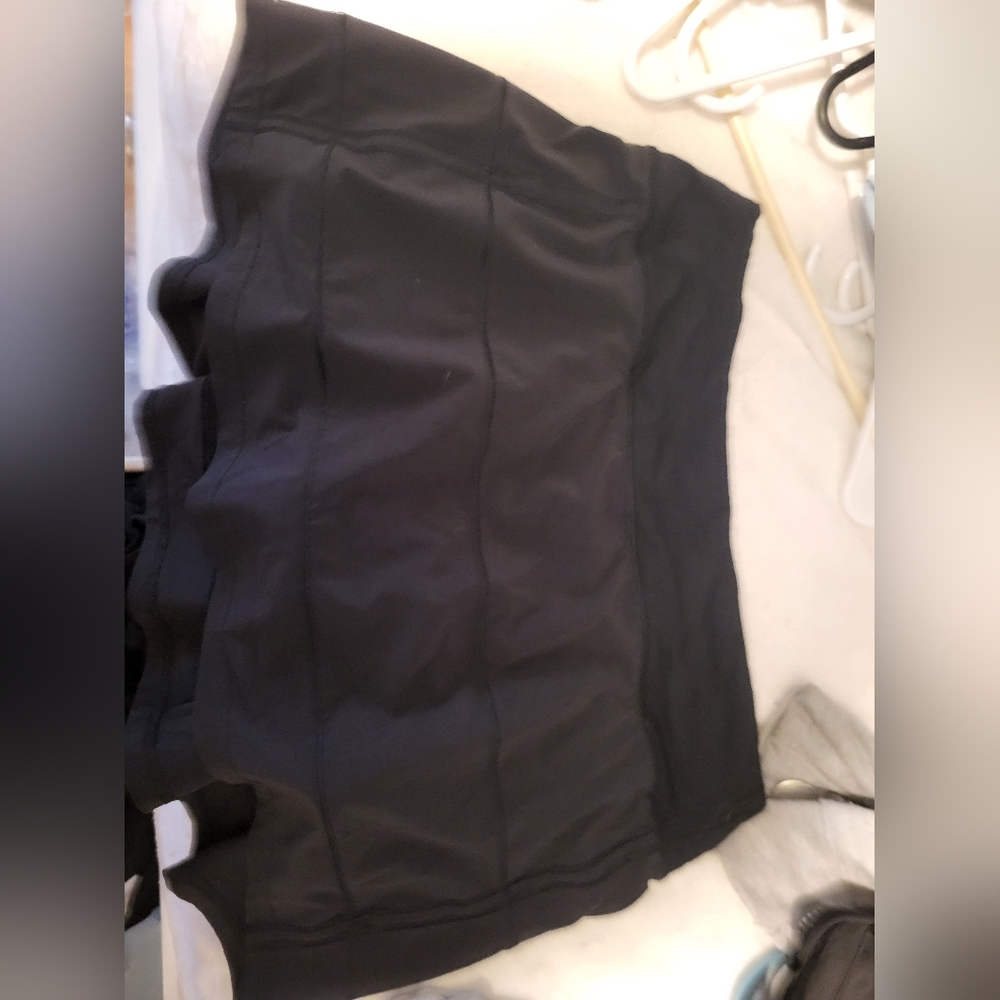 Black Mid Rival Lululemon Skirt